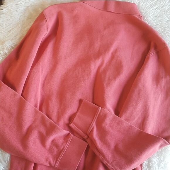 Vinyard Vines Pink Long Sleeve Polo Shirt Kids Size Large 16 - Picture 6 of 7